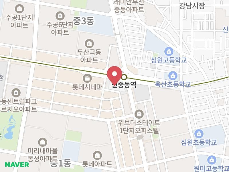 부천 롯데백화점 웨딩박람회 위치 지도