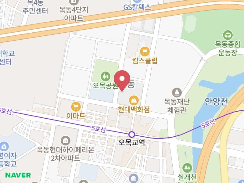 서울 목동 현대백화점 웨딩박람회 위치 지도