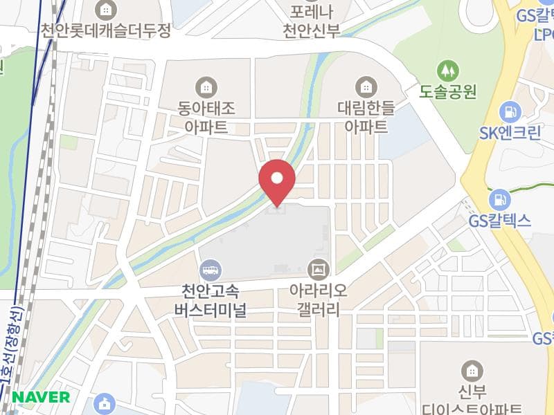 천안 신세계백화점 웨딩박람회 위치 지도