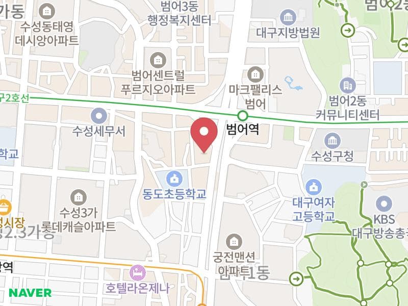 대결모 대구웨딩박람회 위치 지도