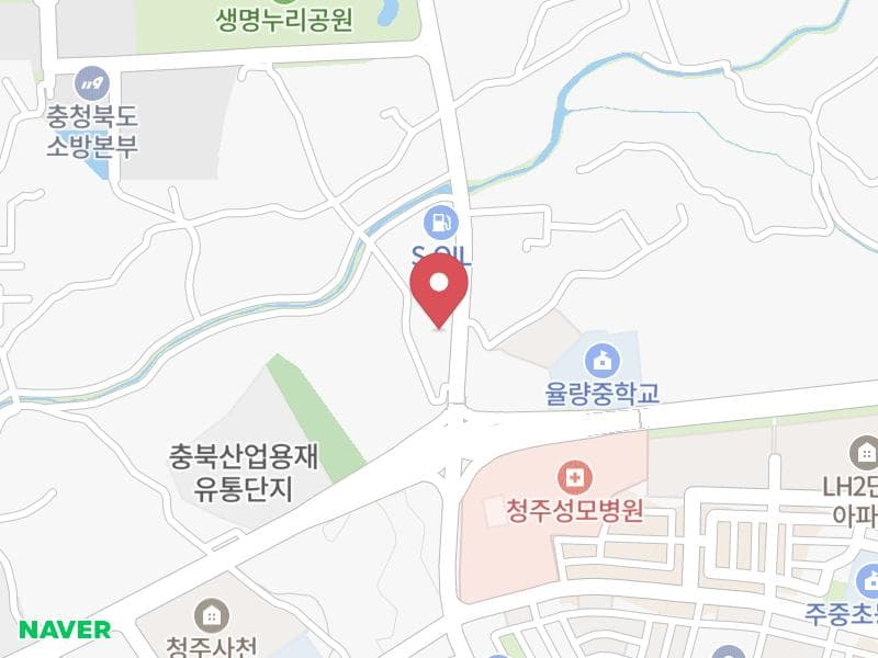 청주 위드유 웨딩박람회 위치 지도