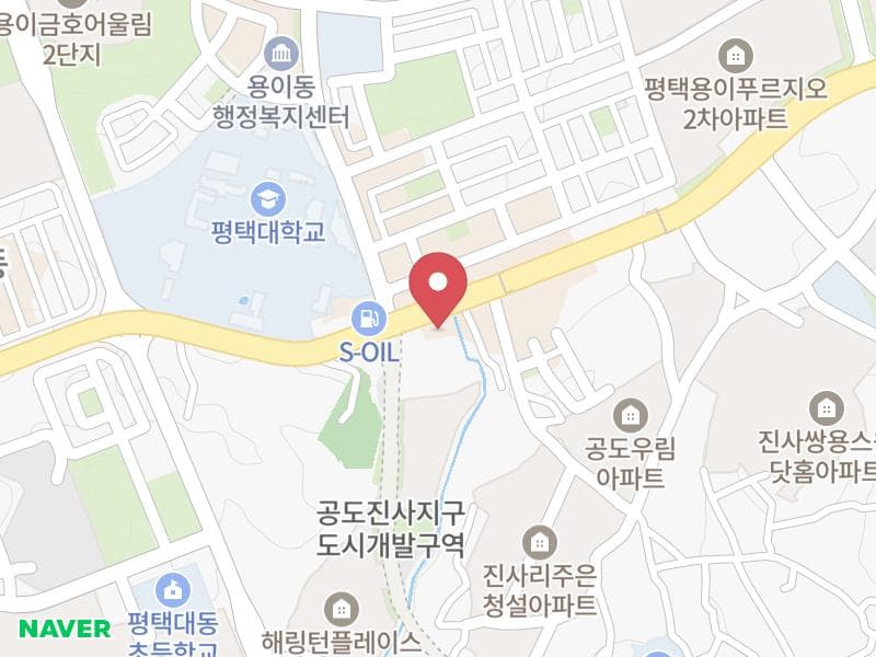 평택웨딩박람회 위치 지도