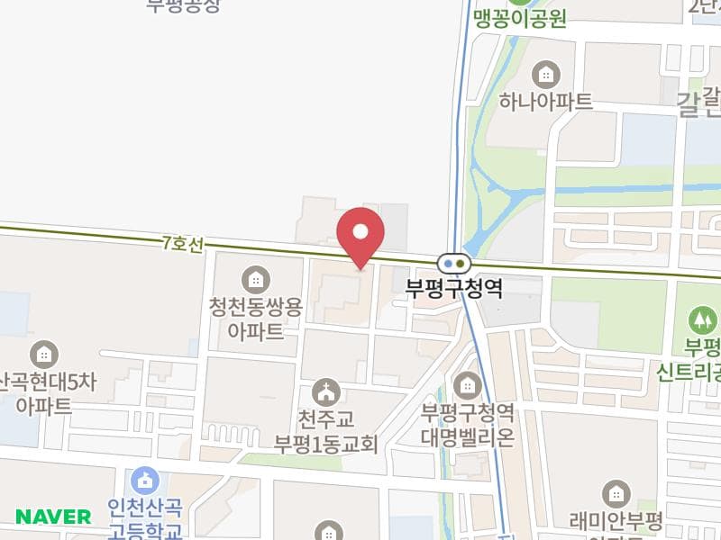 인천 웨딩크라우드 웨딩박람회 위치 지도