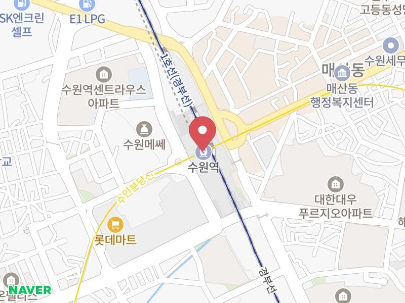 수원 AK플라자 웨딩박람회 위치 지도