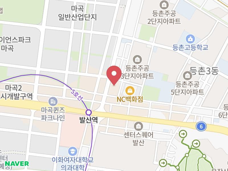 서울(강서) 대형 웨딩박람회 위치 지도