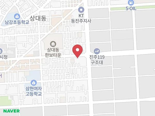 진주 웨딩박람회 위치 지도
