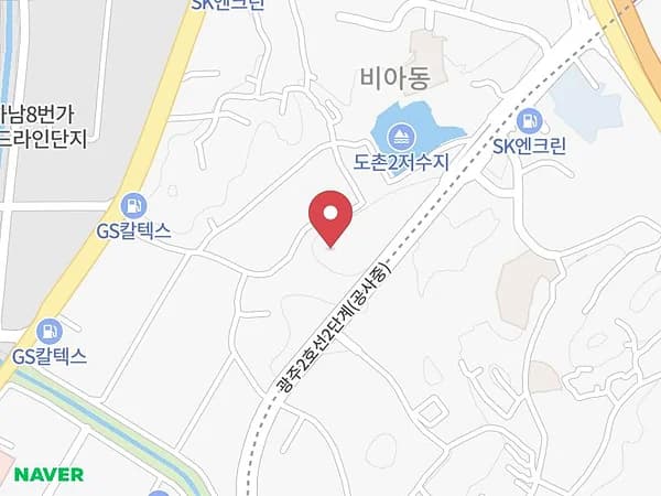 광주 드메르 웨딩박람회 위치 지도