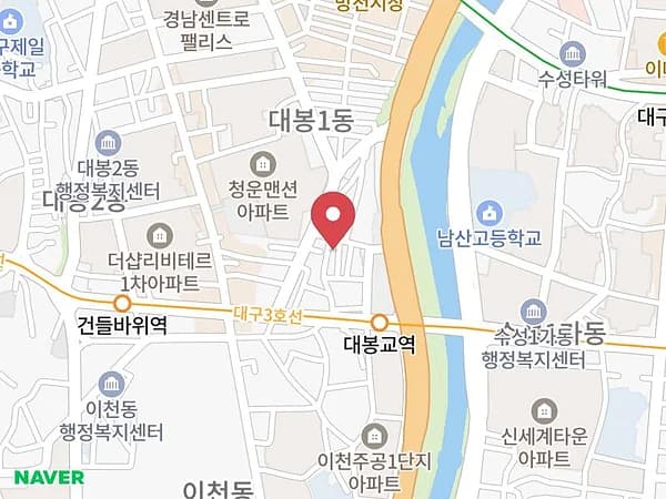 대구연웨딩 웨딩박람회 위치 지도