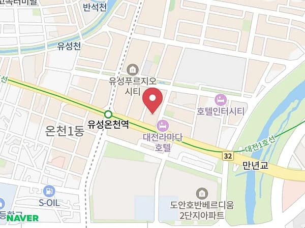 대전 NC백화점 대형 웨딩박람회 위치 지도