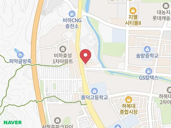 청주 신혼여행 직거래 박람회 위치 지도