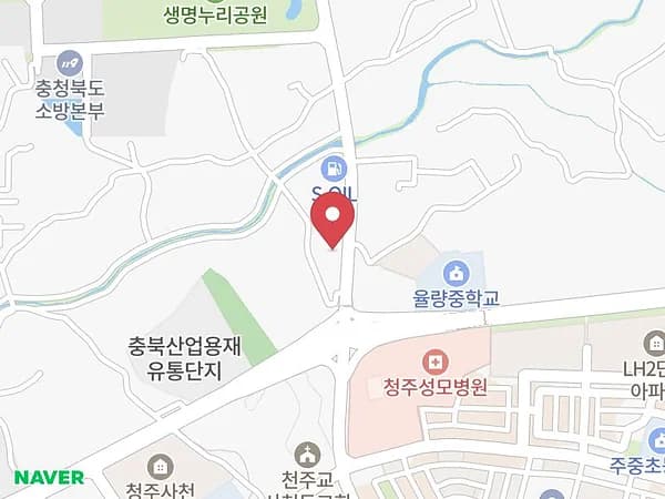 청주 위드유 웨딩박람회 위치 지도