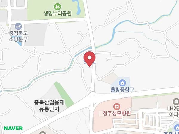 청주웨딩박람회 위치 지도