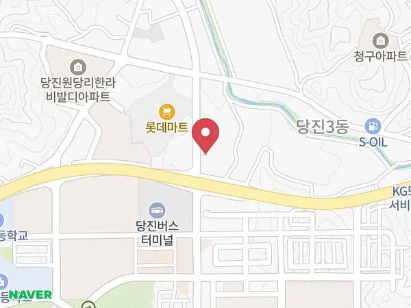 당진 웨딩크라우드 웨딩박람회 위치 지도