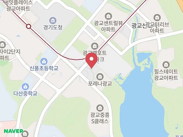 수원 광교 갤러리아 웨딩박람회 위치 지도