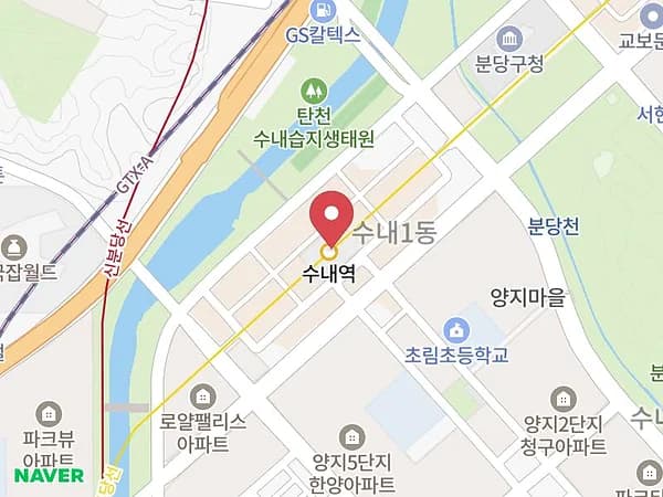 성남/분당 웨딩크라우드 웨딩박람회 위치 지도