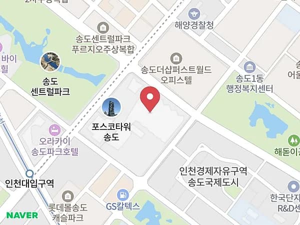 인천 웨딩크라우드 웨딩박람회 위치 지도