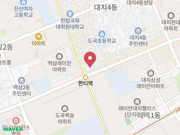 강남 웨딩박람회 위치 지도