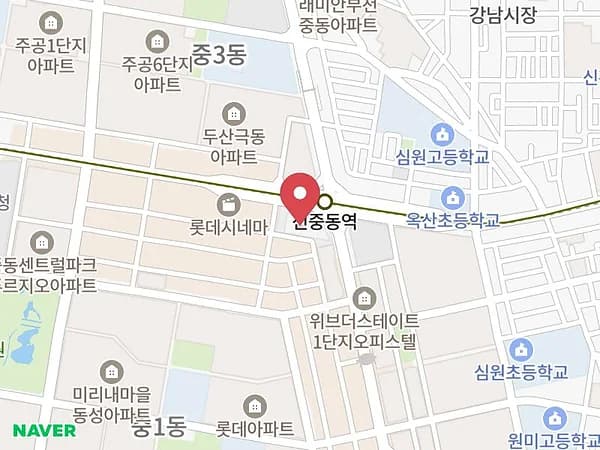 부천 롯데백화점 위드유 웨딩박람회 위치 지도