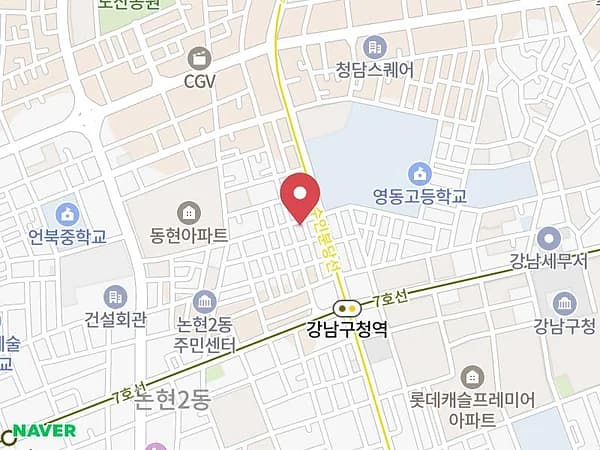 비비드블랑 초대전 위치 지도