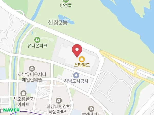 하남 웨딩크라우드 웨딩박람회 위치 지도