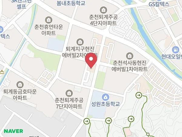 춘천 더테라리움 웨딩박람회 위치 지도