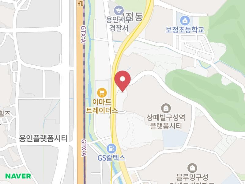 용인 웨딩크라우드 웨딩박람회 위치 지도
