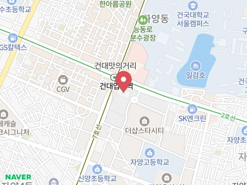라멜드 웨딩박람회 롯데백화점 건대스타시티 위치 지도