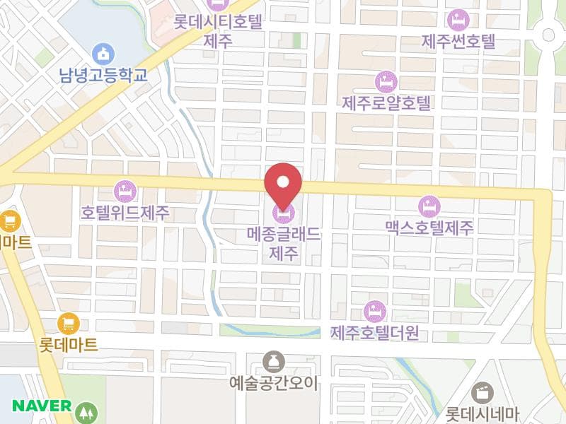 제주 MBC 웨딩페어 위치 지도