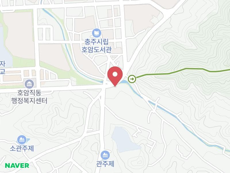 충주 웨딩박람회 위치 지도