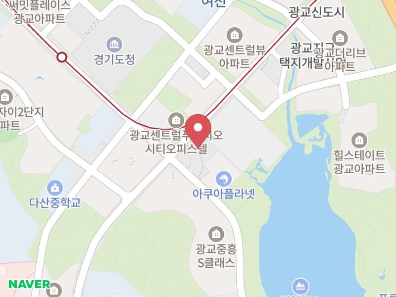 수원 광교 갤러리아 웨딩박람회 위치 지도