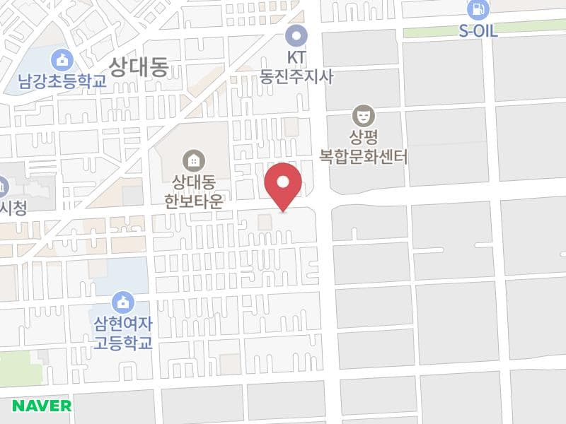 진주 웨딩박람회 위치 지도