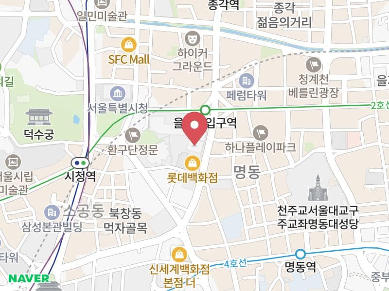 서울 웨딩박람회 위치 지도